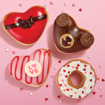 Krispy Kreme lanza una edición especial por San Valentín