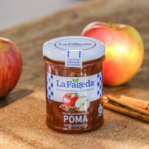 La Fageda lanza una nueva mermelada extra de manzana con canela