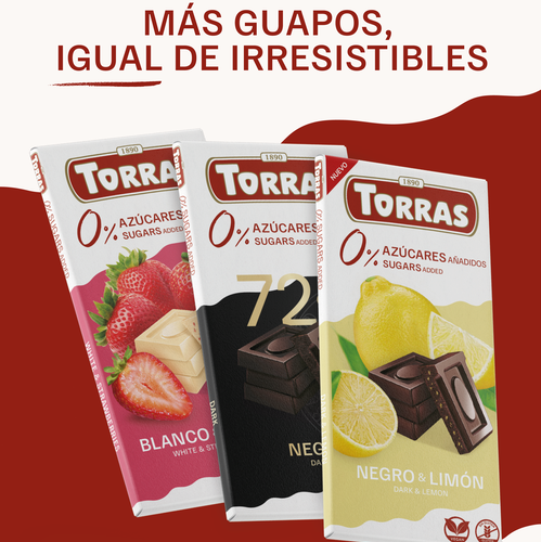 Chocolates Torras presenta los lanzamientos sin azúcar de enero 2026