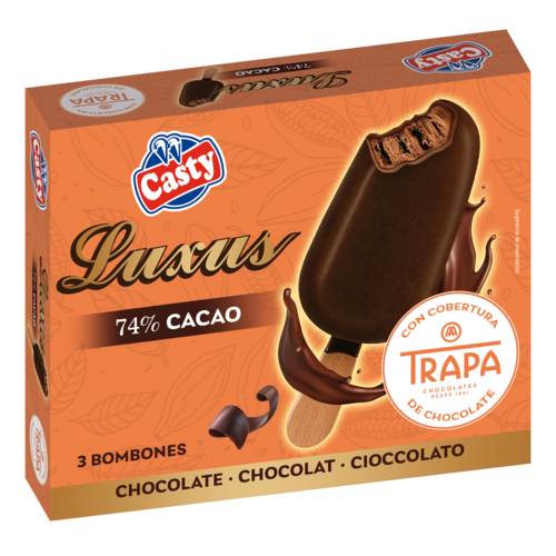 Trapa celebra su 135 aniversario aliándose con Helados Casty para lanzar un nuevo bombón helado de chocolate