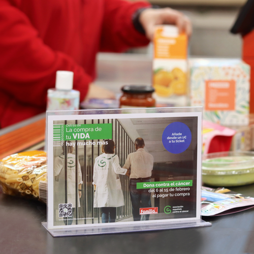 Vegalsa-Eroski apoya la lucha contra el cáncer sumándose a ‘La compra de tu vida’ de la AECC