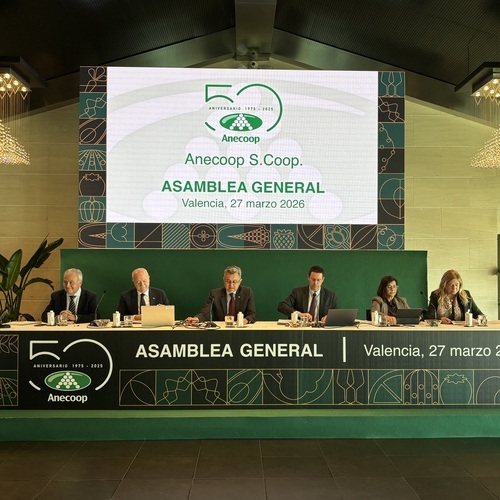 Anecoop alcanza la mayor facturación de su historia y supera los 986 millones de euros