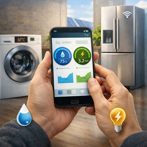 6 de cada 10 españoles considera clave poder monitorizar el consumo de agua y energía en sus electrodomésticos inteligentes