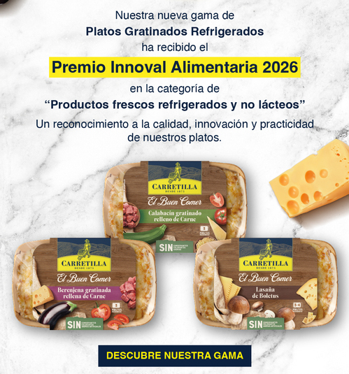 Los nuevos Platos Gratinados Refrigerados Carretilla, premiados en Innoval