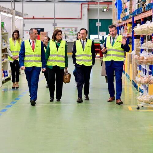 Covirán celebra sus 15 años en Portugal y 65 en España con la visita del embajador de Portugal