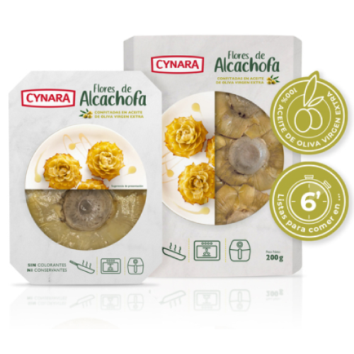 Con Cynara, las flores de alcachofa también se disfrutan en casa. Descúbrelas en Alimentaria 2026