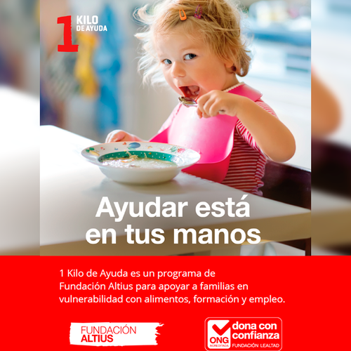 El Corte Inglés y la Fundación Altius lanzan las tarjetas 1 Kilo de Ayuda para apoyar a familias vulnerables