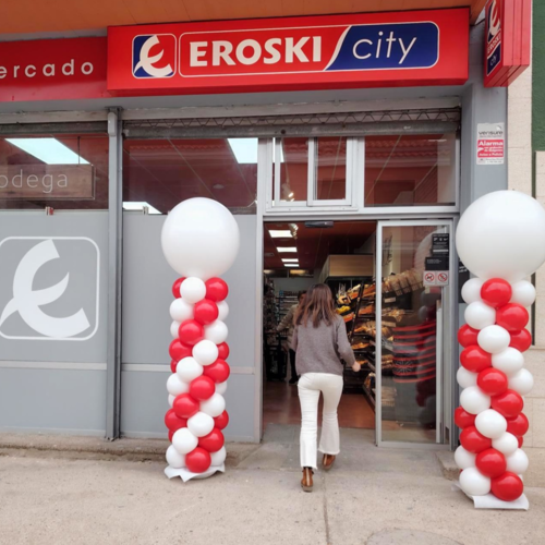 EROSKI inaugura un nuevo supermercado franquiciado en Fustiñana, Navarra