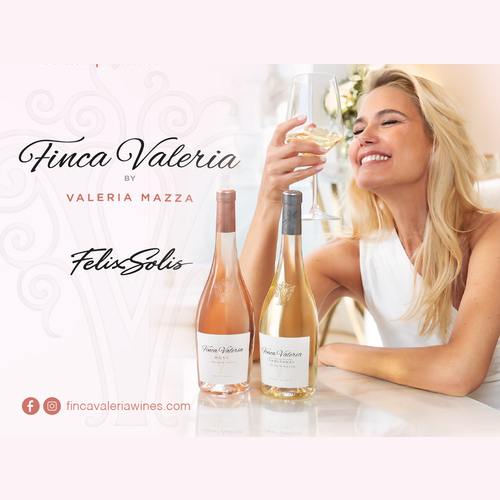 Finca Valeria: el nuevo vino premium que une a Félix Solís y Valeria Mazza