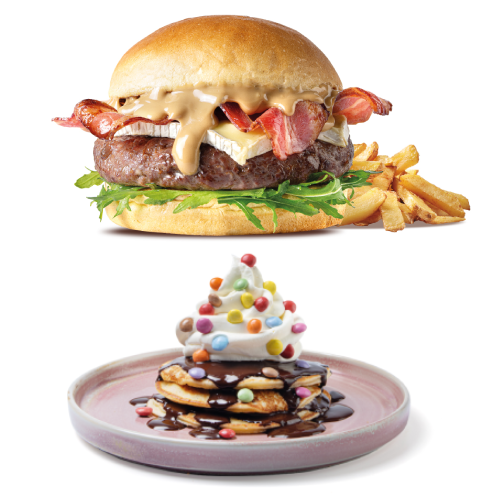 Hamburguesa Nostra se alía con Eagle Snacks y Smarties para renovar su carta