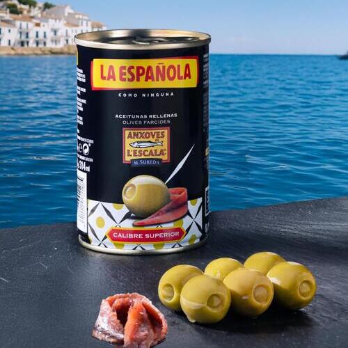 La Española lanza sus nuevas aceitunas rellenas en colaboración con Anxoves de l’Escala