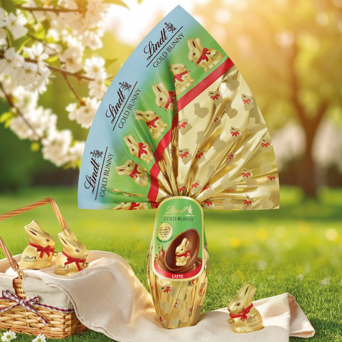 Lindt & Sprüngli celebra la Pascua en España con su icónico GOLD BUNNY e innovaciones para compartir en familia