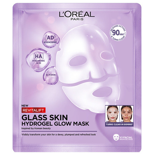 Georgina Rodríguez recupera su brillo con la mascarilla Revitalift Filler Glass Skin en la nueva campaña de L'Oréal Paris