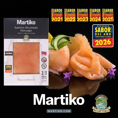 Martiko es distinguido con el Sello SABOR DEL AÑO 2026 en sus ahumados premium por sexto año consecutivo
