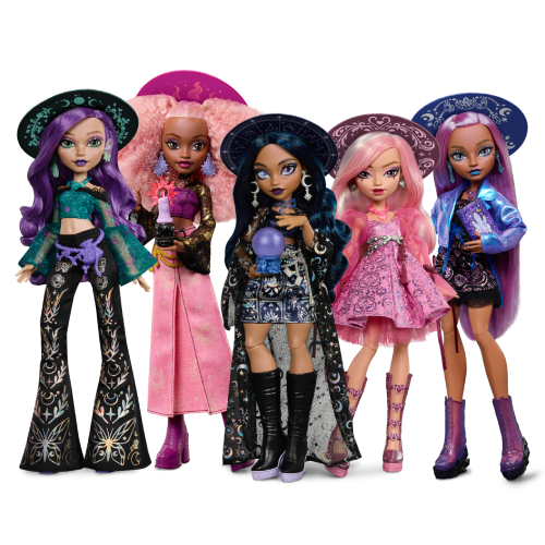 Mattel lanza Moonspell Magic: la nueva colección de brujas del universo de Monster High que desata todavía más magia