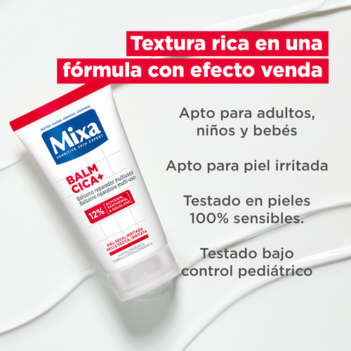 Mixa presenta su nuevo bálsamo reparador S.O.S en formato bolsillo: Balm Cica+