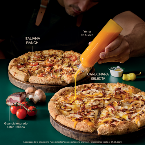 Ingredientes inesperados y recetas premium: Papa Johns incorpora dos nuevas pizzas a ‘Las Selectas’, su apuesta más gourmet