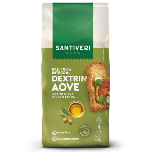 Santiveri presenta Dextrin AOVE, la evolución de su pan integral con masa madre y más Aceite de Oliva Virgen Extra