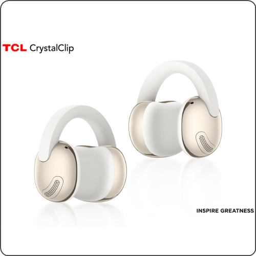 TCL presenta en el MWC 2026 los nuevos CrystalClip, innovación open-ear y una edición exclusiva con cristales de Swarovski®