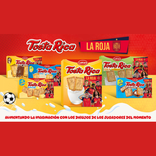 TostaRica se viste de la Selección con dibujos de sus jugadores para vivir el fútbol como nunca