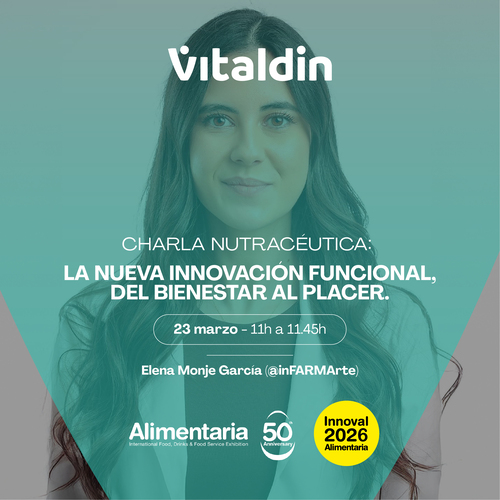 Vitaldin abordará en INNOVAL el auge de la nutracéutica y presentará sus últimas innovaciones en gummies funcionales y nutrición deportiva