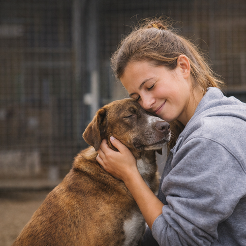 Adoptar un animal de compañía además de solidario genera beneficios emocionales para las personas