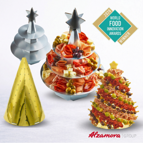 Alzamora Group gana el “Best Packaging Design 2026” en los World Food Innovation Awards con un envase que se convierte en expositor