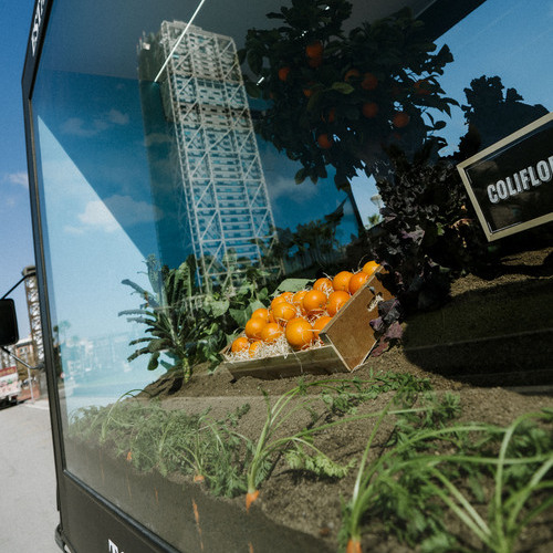 Ametller Origen convierte un huerto urbano itinerante en una acción de ‘street marketing’ para impulsar el consumo de fruta y verdura