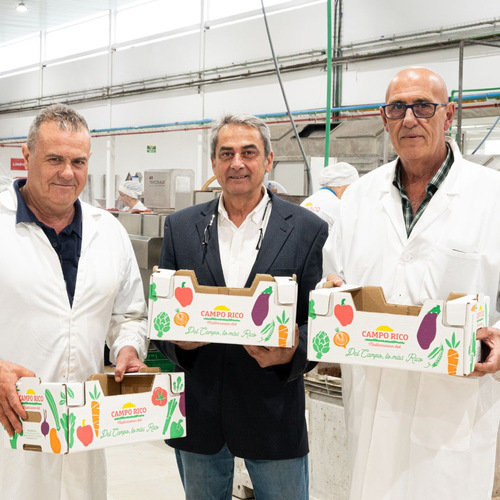 Inauguración de la fábrica en Alcolea del Río