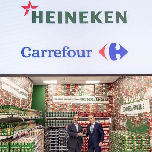 Carrefour y Heineken España acuerdan impulsar la sostenibilidad en sus operaciones