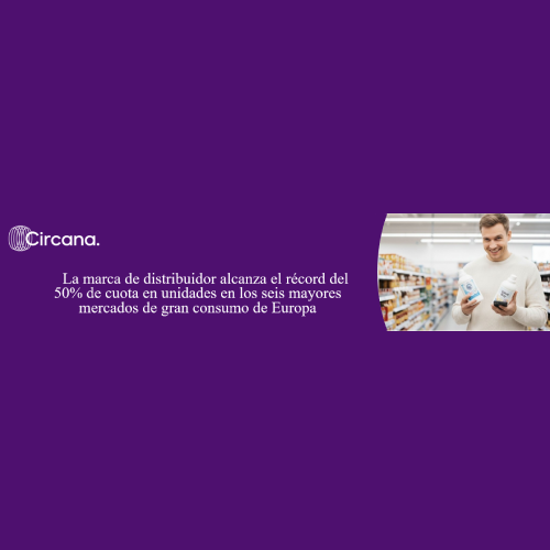 La marca de distribuidor alcanza el récord del 50% de cuota en unidades en los seis mayores mercados de gran consumo de Europa