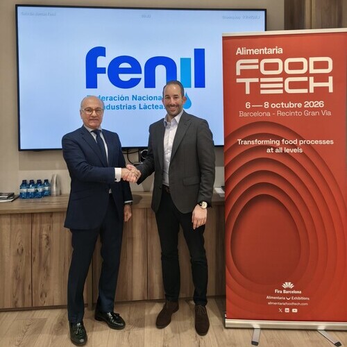 FeNIL y Alimentaria FoodTech firman una alianza para impulsar la innovación en el sector lácteo