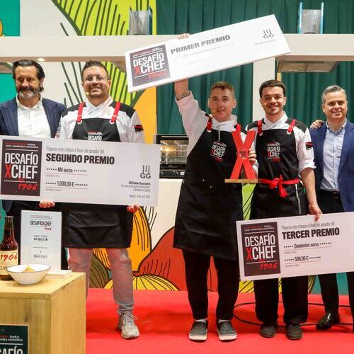 Andrés Torreiro, de D’Obra, gana la sexta edición de Desafío XChef by Cervezas 1906 con una propuesta sostenible con sello gallego