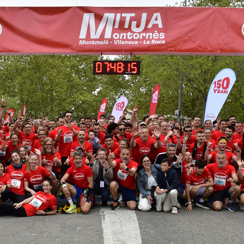 Henkel celebra su 150 aniversario junto a más de 2.000 corredores en la 31ª Mitja Marató de Montornès 