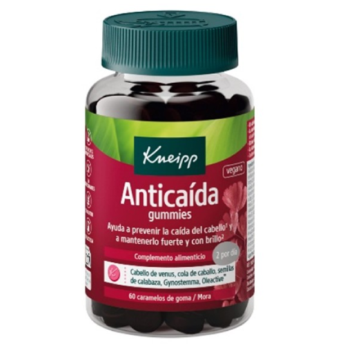 Kneipp® Anticaída Gummies, tu aliado diario frente a la caída del cabello