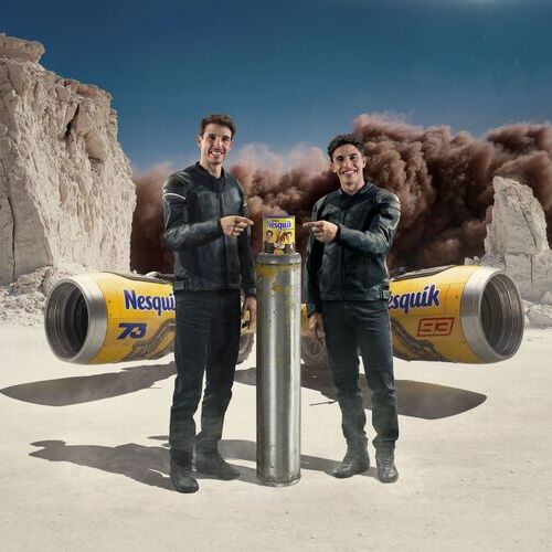 Nesquik y los hermanos Márquez, juntos en la campaña del año
