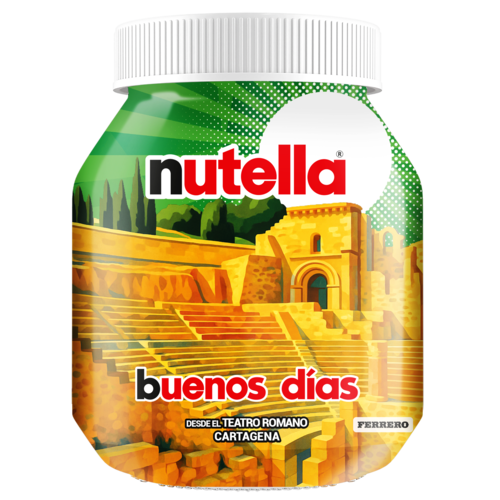 Nutella convierte los paisajes de España en arte en su nueva edición limitada “Buenos días” 